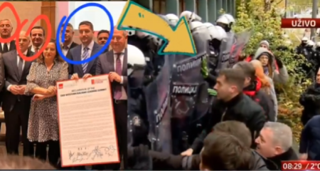 SKANDAL: KURTIJEVAC FIZIČKI NAPADA SRPSKE POLICAJCE!