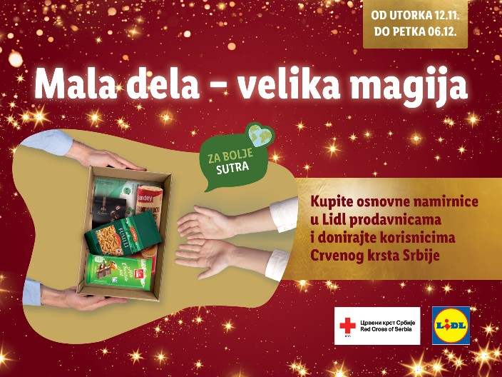 DONIRAJ SA LIDLOM: MALA DELA ZA VELIKU PRAZNIČNU MAGIJU