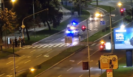 HITNA GA PREVEZLA U URGENTNI CENTAR   Povređen muškarac u sudaru u Mirijevu