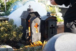 PAS DVE GODINE BDIO NAD GROBOM GAZDE Iscrpljen, sa kožnim oboljenjem, nikada se nije pomerio - do sada