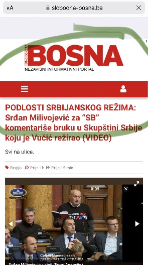 ĐILASOV DREKAVAC POTRČAO U SARAJEVO Kad ne arlauče u Skupštini, žali se islamistima (FOTO)