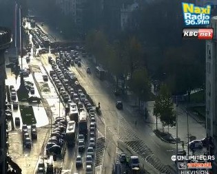 OPŠTI HAOS KOD SKUPŠTINE, VOZILA JEDVA IDU! Jutarnji špic u Beogradu - ove delove izbegavajte PO SVAKU CENU!