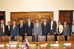 Delegacija Centralnog okruga Moskve u poseti opštini Savski venac