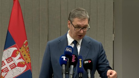 VUČIĆ O EKSPLOZIJI NA KANALU IBAR-LEPENAC: . Beograd i Srbija nisu odgovorni za to, spremni smo da pomognemo u hapšenju odgovornih