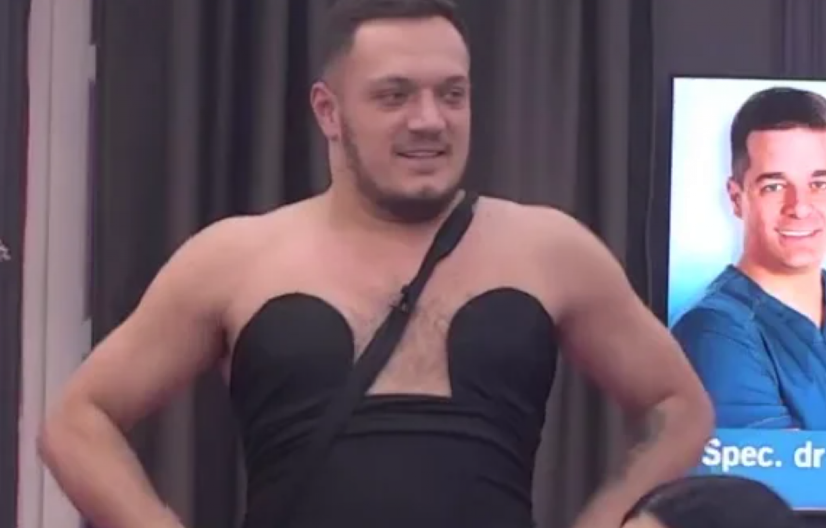 GASTOZ OBUKAO ŽENSKU MAJICU KOJA ISTIČE GRUDI! Misli da će fore iz vremena ''Parova'' nasmejati naciju (VIDEO)