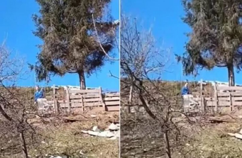 UZELA SEKIRU PA GA NEMILOSRDNO UDARALA GDE JE STIGLA! Uznemirujuć video iz Bijelog Polja! (VIDEO)