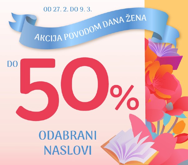 Za žene koje veruju u snagu reči: Osmomartovski popusti do 50% na vulkani.rs