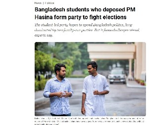 RECEPT IZ BANGLADEŠA PRIMENJUJU U SRBIJI! Sve je isto! "Studenti" prave partiju za izbore posle obojene revolucije!