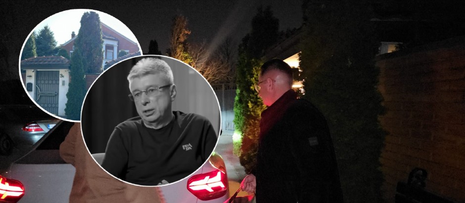 KUM SAŠE POPOVIĆA VEČERAS STIGAO U VILU NA BEŽANIJSKOJ KOSI Pevač jedva otvorio kapiju, bol nezamisliva (VIDEO)