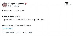 PROLIĆE KRV DA DOĐU NA VLAST Danijela Vujošević, aktivistkinja NVO, preti građanskim ratom u Srbiji!