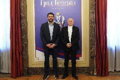 Gradonačelnik Šapić primio beogradskog nadbiskupa Ladislava Nemeta (VIDEO)