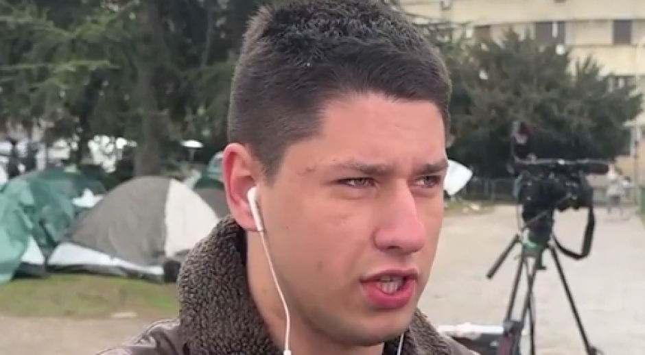 STUDENT BLOKADER NAPRAVIO INCIDENT! Pavlović poručio: Nismo za nasilje, vređali su nas i pozivali na obračunavanje 15. marta! (VIDEO)