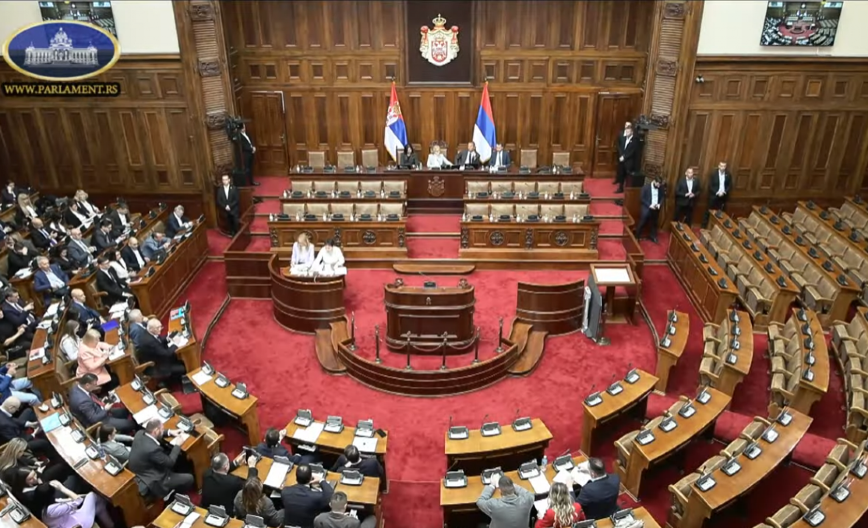 SKUPŠTINA SRBIJE NASTAVILA RASPRAVU Ministarka Žarić Kovačević: Srbija je na 39. mestu u svetu po razvoju e-uprave