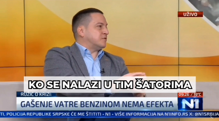 "MENE TO PODSEĆA NA KULISU IZ RIJALITI PROGRAMA" Ovako je Ružić na N1 govorio o studentima koji žele da uče, pa pomenuo Vučića i nasilje (VIDEO)