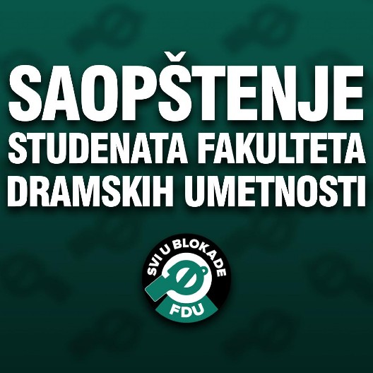 PLENUM STUDENATA FDU: Snimak u kom se se poziva na građanski rat je autentičan (FOTO)