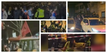 EKSTREMISTI NAPALI STUDENTE I POLICIJU Redari skinuli prsluke: Ovo je kraj studentskog protesta, mi više nismo odgovorni! (FOTO/VIDEO)