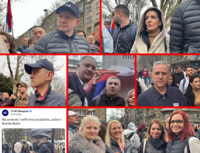 EVO KO SE MASKIRAO U STUDENTE: Propali političari u prvim redovima ''studentskih protesta''!