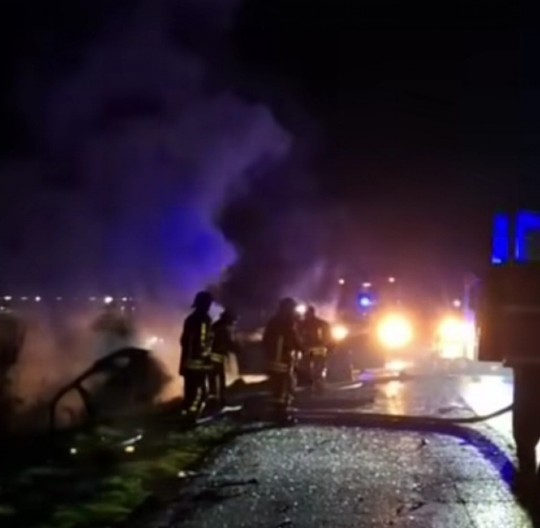 SAOBRAĆAJAC HEROJ SPASAO DVOJE LJUDI DA NE IZGORE "Uhvatio je ženu za nogu i bežao sa njom od eksplozije..."