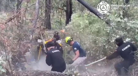 HOROR U MEKSIKU Poginulo 12 osoba kad je kombi skliznuo sa puta, nesreća izazvala ŠUMSKI POŽAR (FOTO/VIDEO)