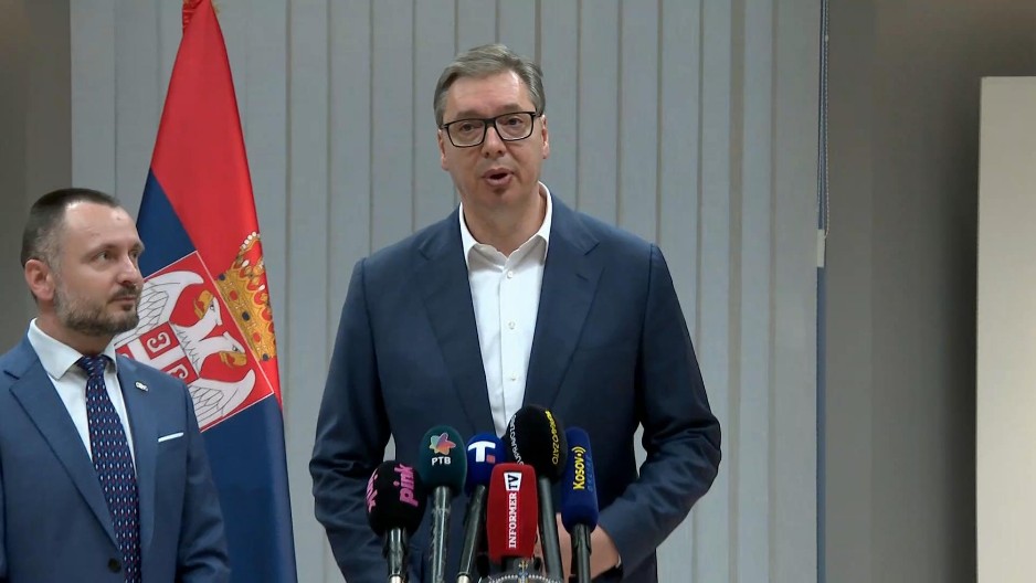 VEOMA SAM ZADOVOLJAN RAZGOVOROM: Vučić nakon radne večere sa fon der Lajen i Koštom: "Cilj je da do kraja godine otvorimo klastere 2 i 3"