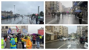 NA BLOKADI BRANKOVOG ISTAKNUT FAŠISTIČKI SIMBOL Ljudi besno negodovali, ovako je izgledao TEROR NA BRANKOVOM