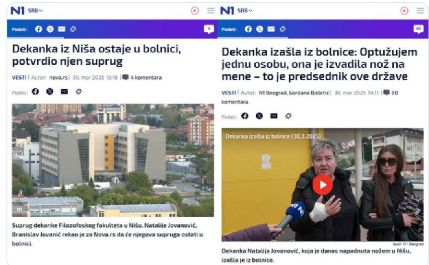 VIŠE NI SAMI NE ZNAJU ŠTA LAŽU Brnabić raskrinkala Šolakovce i to kako spinuju o dekanki iz NIša, IMA I FOTO DOKAZ