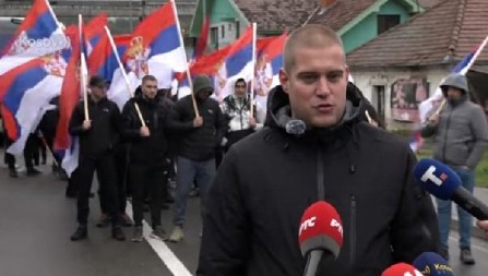 ''IAKO PADA SNEG, PADA KIŠA, SKUPILI SMO SE DA KRENEMO ZA BEOGRAD'' Srbi sa KiM složni u podršci Vučiću i državi (VIDEO)