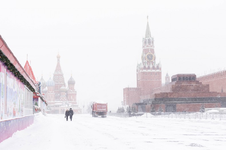 MOSKVA POD SNEGOM Glavni grad Rusije u belom pokrivaču (FOTO/VIDEO) (FOTO/VIDEO)