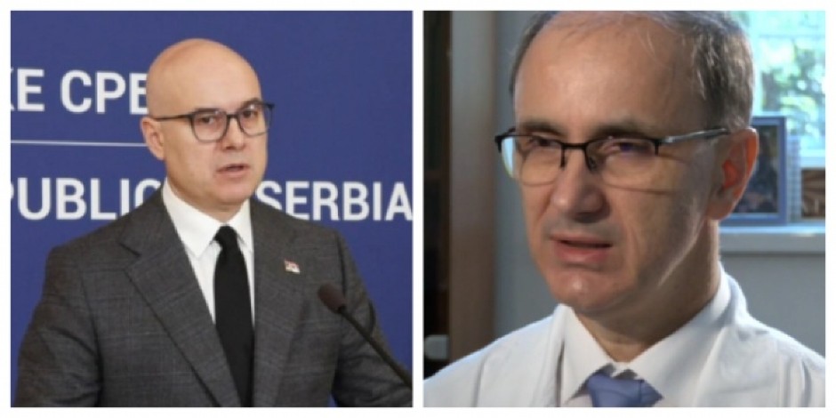 "UVEREN SAM DA ĆE OVAJ VELIKI POSAO OBAVLJATI ČASNO I PROFESIONALNO" Vučević pružio podršku novom mandataru prof. dr Macutu uz snažnu poruku