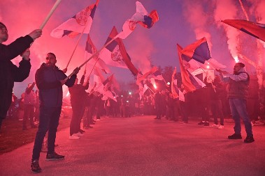SRBI SA KIM MARŠIRAJU KA BEOGRADU Heroji sa Kosova i Metohije stigli u Čačak, ovo je doček koji će se pamtiti (FOTO/VIDEO)