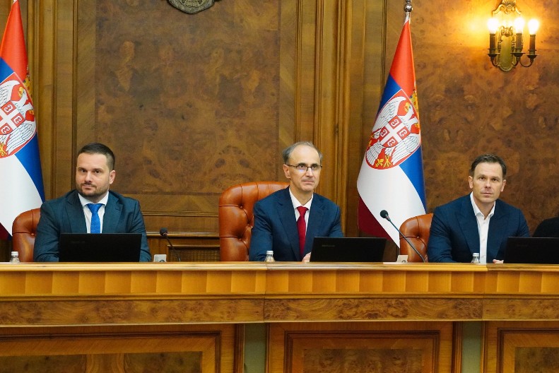 VLADA SRBIJE U NOVOM SAZIVU Danas je održana prva sednica