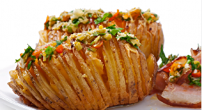 HARMONIKA KROMPIR SA ŠUNKOM Gurmanski specijalitet koji greje dušu i telo