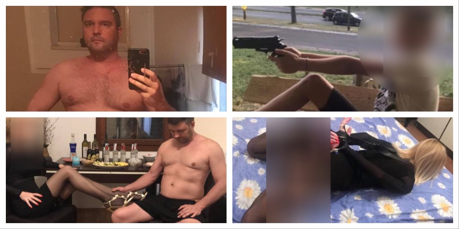 OVO RADI OTAC BLOKADERA VUKA NEKTARIJEVIĆA: Ženu vezuje lisicama, slika i to kači na društvene mreže, a pogledajte tek šta daje detetu u ruke! (FOTO)