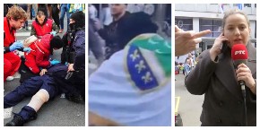 NE DAJU IM DA RADE I DA JEDU, A ONI IGRAJU KOLO OGRNUTI ZASTAVOM SANDŽAKA I "KRUZIRAJU" 200 sati terora i divljaštva blokadera nad ljudima u RTS-u (FOTO/VIDEO)