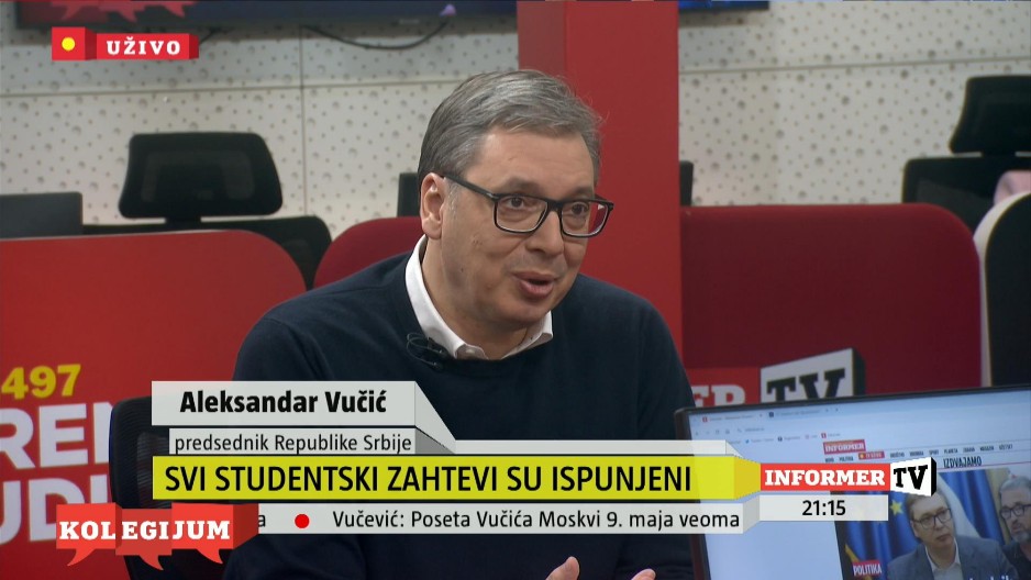 "15. SEPTEMBRA ĆEMO NAPRAVITI VELIKU VOJNU PARADU" Vučić: Ubedljivo najveća u istoriji zapadnog Balkana