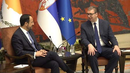 NA SASTANKU SA PREDSEDNIKOM VUČIĆEM, HRISTODULIDIS ZVANIČNO POTVRDIO: Kipar će učestvovati na izložbi Expo2027