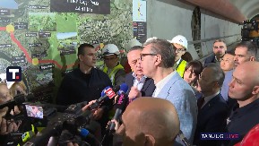 OD LOZNICE DO NOVOG SADA STIZAĆE SE ZA NAJVIŠE SAT I PO Vučić: Čudesno izgleda! Ovo će biti najduži i najveći tunel u Srbiji
