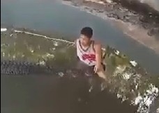 ZBOG SELFIJA UMALO OSTAO BEZ RUKE Turista preskočio ogradu i izazvao monstruma, vrištao dok ga je zver grizla! (VIDEO)