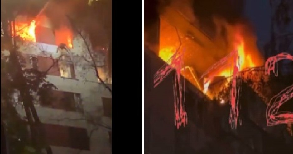 JEZIVE SCENE U MOSKVI Ima mrtvih i povređenih u strahovitom požaru, stambena zgrada se URUŠILA (VIDEO)