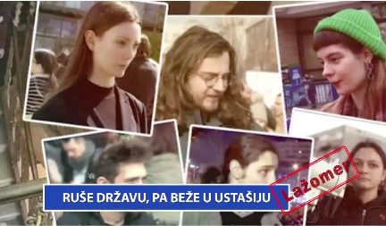LAŽOMER: Ruše državu, pa brže u ustašiju (VIDEO)