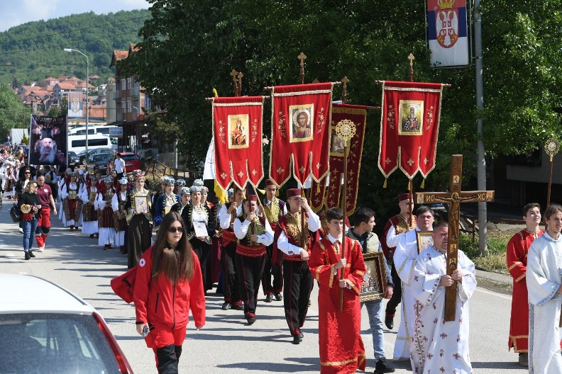 U Leposaviću obeležena opštinska i hramovna slava Sveti Vasilije Ostroški (FOTO)