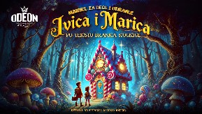 ZA DECU, ODRASLE I ONE KOJI SU ZAUVEK NEGDE IZMEĐU Pogledajte među prvima novi mjuzikl Teatra Odeon „Ivica i Marica“! Mjuzikl koji pomera granice mašte