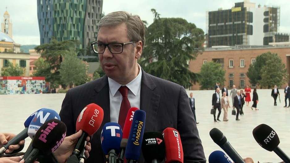 NIKO NIJE POMENUO ODLAZAK U MOSKVU Vučić: Tusk je bio strašno fer, mogu samo da kažem "hvala"