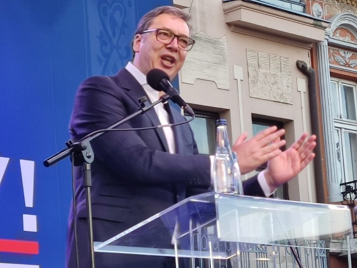 "VEČERAS JE OSLOBOĐEN NIŠ" Vučić: Pokazali smo slobodu i slobodarski duh
