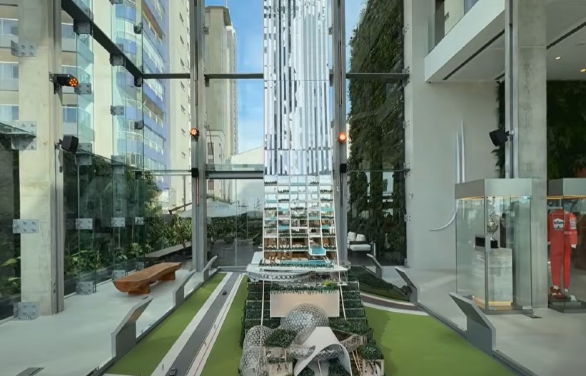 GRADI SE NAJVIŠA STAMBENA ZGRADA NA SVETU Inspirisana je životom legende Formule 1, a  najmanji stan koštaće - 5 miliona dolara