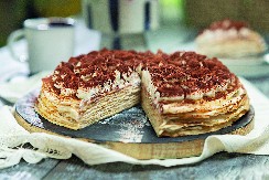 POSNA TIRAMISU TORTA OD PALAČINKI Očaravajuća poslastica koja budi sva čula, po receptu bez mane