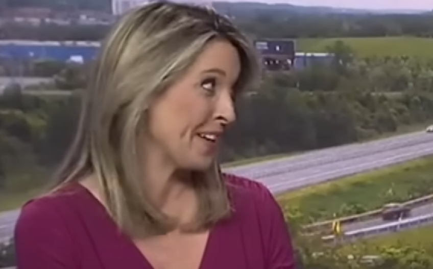 ŠOK ZA GLEDAOCE, VODENJAK JE PUKAO! Voditeljka krenula da se porađa u jutarnjem programu (VIDEO)