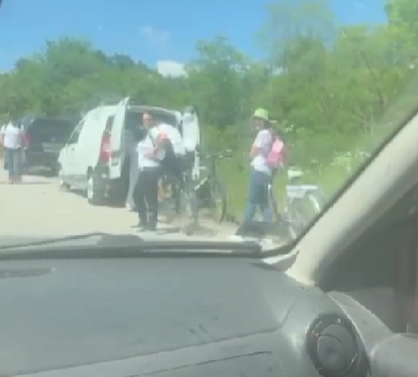 BICIKLOM KROZ SELO ALI DO PRVOG ŽBUNA! Blokaderi foteljaši uhvaćeni u laži (VIDEO)