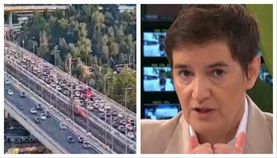 KOLIKO JE UMORNE, NERVOZNE I UPLAKANE DECE U OVOM KOLIMA ZATO ŠTO JE NEKO ODLUČIO DA BLOKIRA MOSTOVE?  Brnabić: Toliko je blokaderima stalo do građana