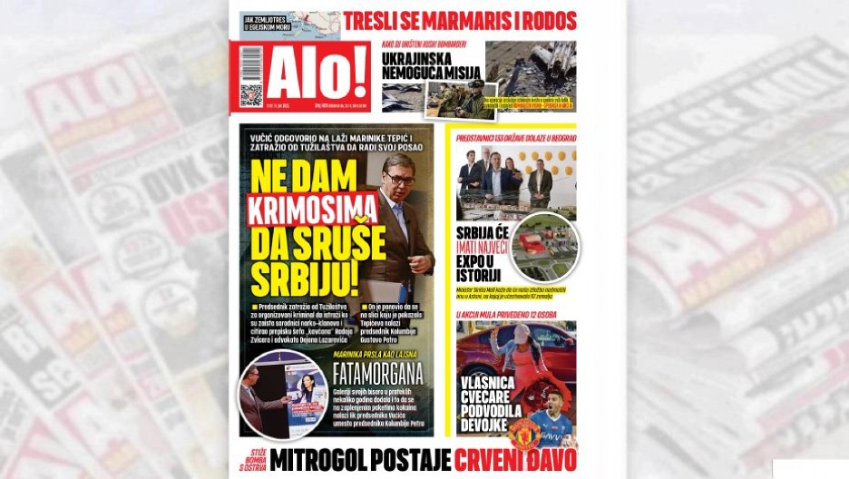 NE DAM KRIMINALCIMA DA SRUŠE SRBIJU! Vučić odgovorio na laži Marinike Tepić i zatražio od tužilaštva da radi svoj posao